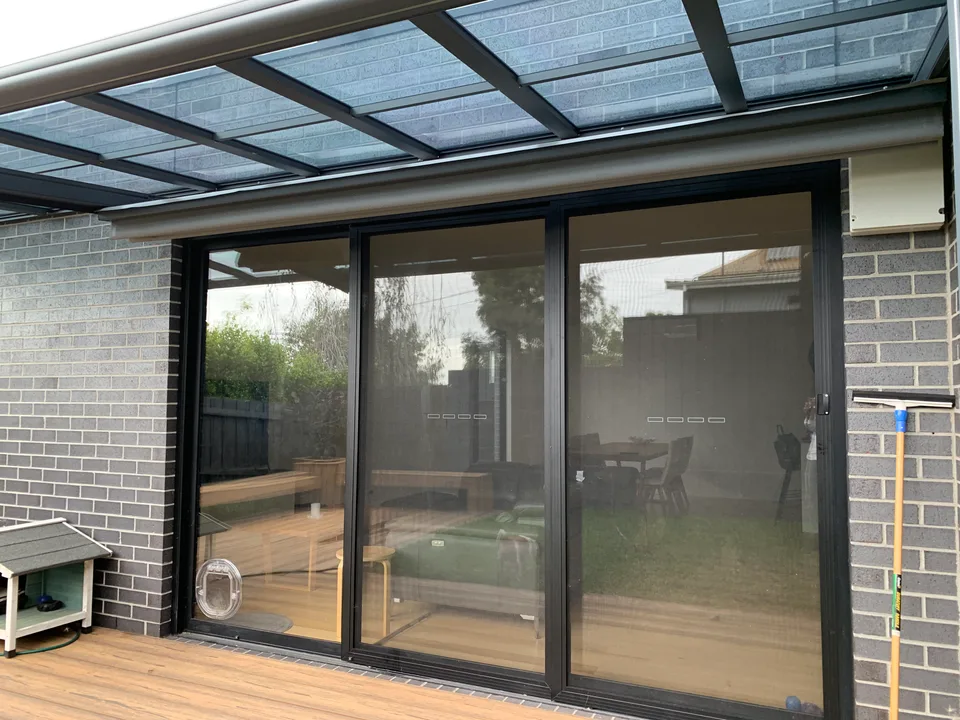 Clearview patio installation illustrating the guide topic