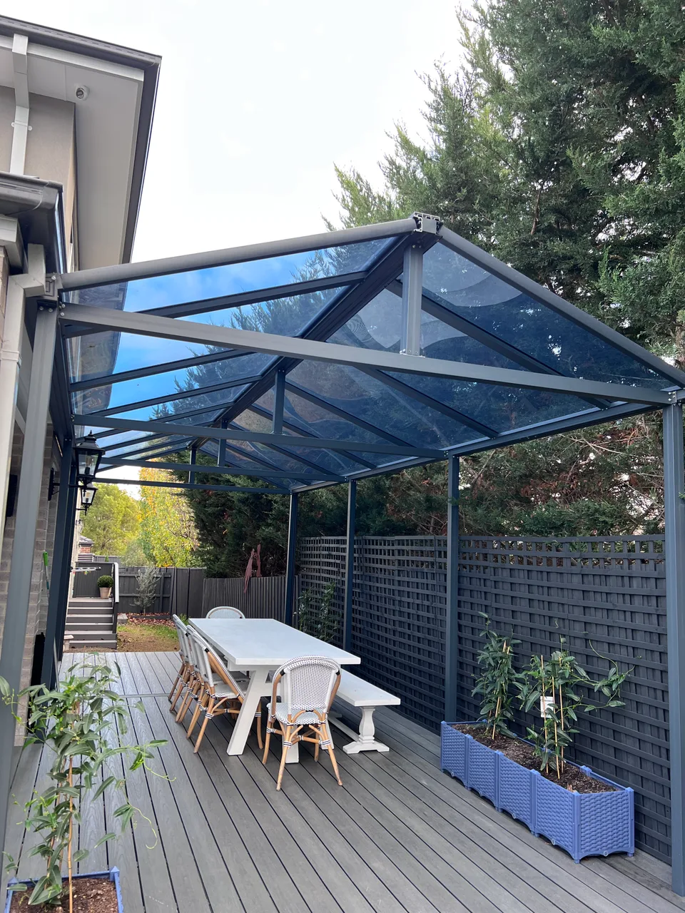Clearview patio installation illustrating the guide topic
